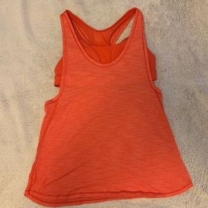 Coral lululemon tank size 8